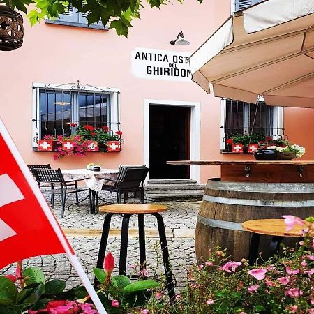 Antica Osteria Ghiridone Hotell Palagnedra Eksteriør bilde