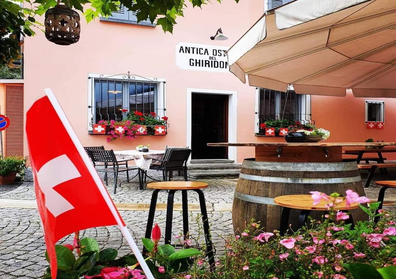 Antica Osteria Ghiridone Hotell Palagnedra Eksteriør bilde